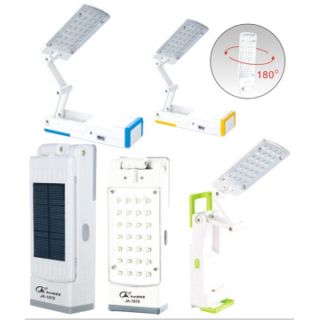 Lámpara de lectura LED de carga solar